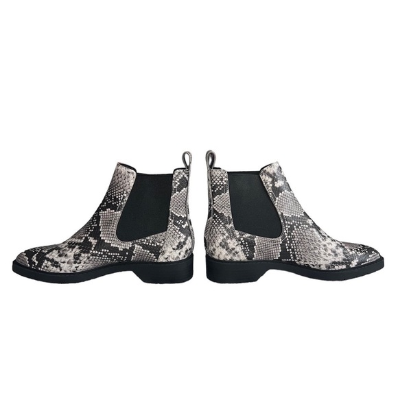 Treasure & Bond Gabriela Slip-on Faux Snake Bootie with Lt. Lug Sole - Picture 2 of 12